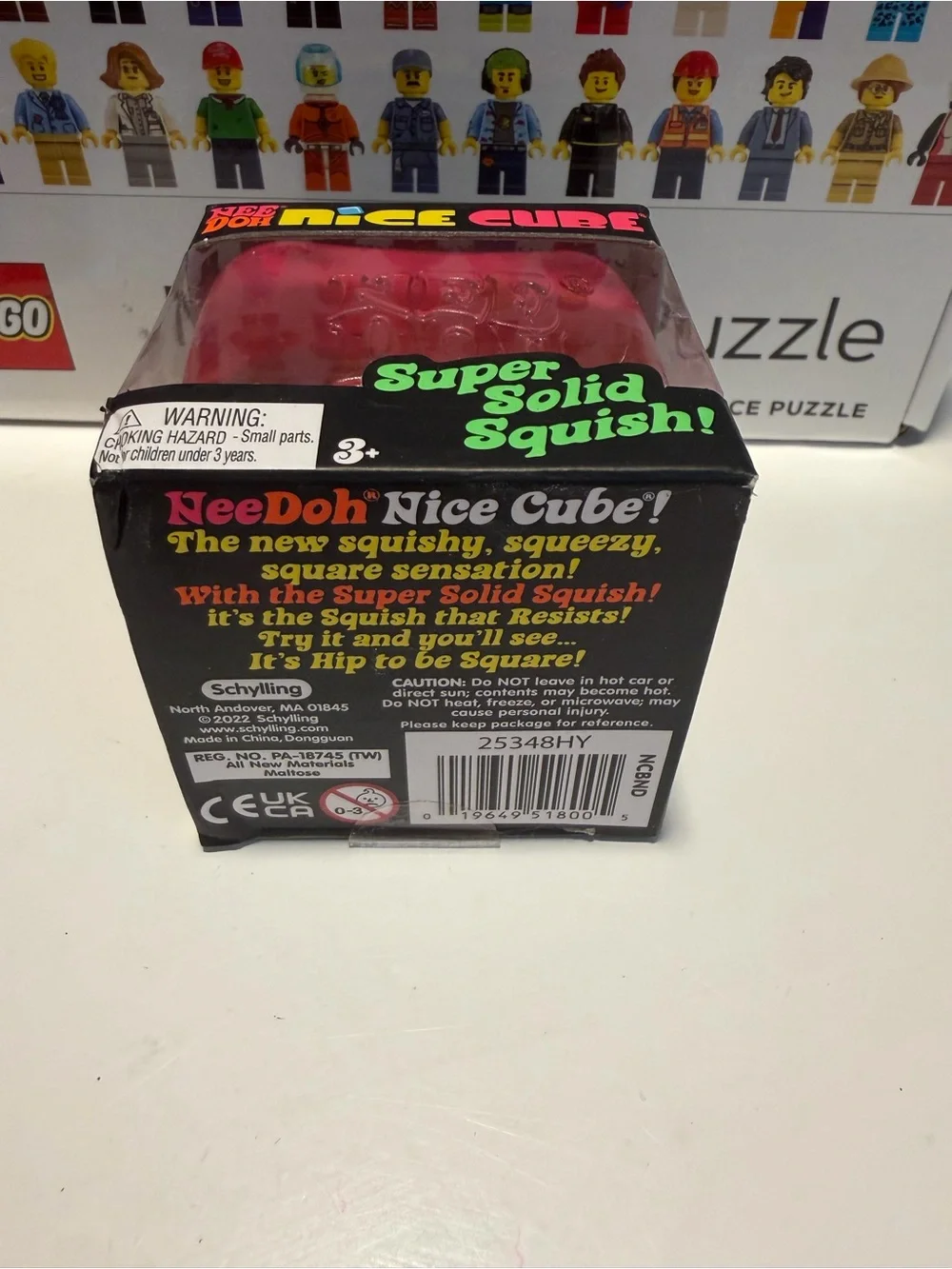 Nice Cube Squish Toy - Pink